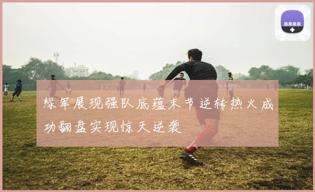 绿军展现强队底蕴末节逆转热火成功翻盘实现惊天逆袭